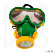 Safety Goggle with Mask 2 in 1 
