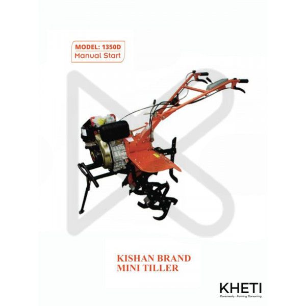 Kishan Mini Tiller / 9 HP/ Diesel 
