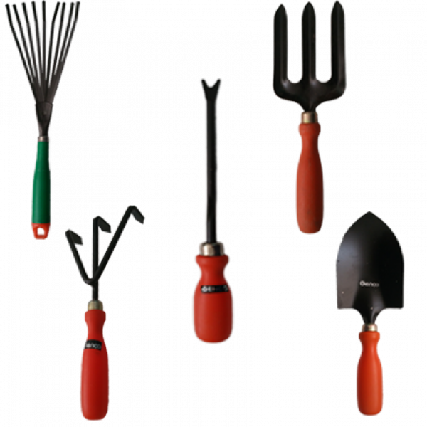 Gardening tools Set (combo 5 in 1) - 9-Teeth Leaf Rake / Genco Hand Cultivator (Black, Steel) / Genco Garden Weeder / Falcon FWF-102 Steel Hand Weeding Fork / Hand Digging Trowel Gardening tools Set (combo 5 in 1) - 9-Teeth Leaf Rake / Genco Hand Cultivator (Black, Steel) / Genco Garden Weeder / Falcon FWF-102 Steel Hand Weeding Fork / Hand Digging Trowel
