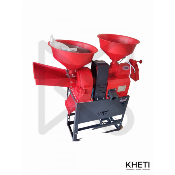 Combine Rice Mill/ 3 HP/ Single Phase Motor 